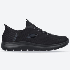 Men's Wide Fit Skechers Slip-ins 232457 High Range Summits Trainers - Black