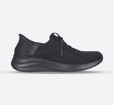 Women's Wide Fit Skechers 149710 Slip-ins Ultra Flex 3.0 Brilliant Trainers - Black