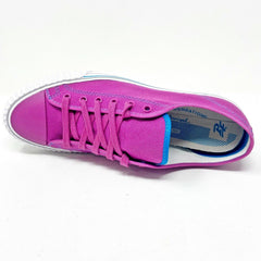 PF Flyers Center Lo Riess Vivid Violet Womens Retro Sneakers PM11CL3P
