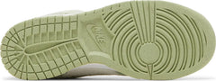 Nike Womens Dunk Low SE Sneakers - 'Fleece - Honeydew'