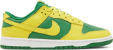 Nike Mens Dunk Low Sneakers - 'Reverse Brazil'
