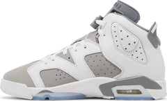 Nike Grade School Womens Air Jordan 6 Retro Sneakers - 'Cool Grey'