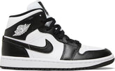 Womens Air Jordan 1 Mid Sneakers - 'Panda'