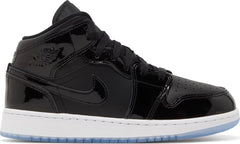 Nike Grade School Womens Air Jordan 1 Mid SE Sneakers - 'Space Jam'