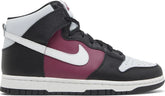 Nike Womens Dunk High Sneakers - 'Black Rosewood'