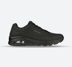 Men's Wide Fit Skechers 52458 Uno - Stand On Air Walking Trainers