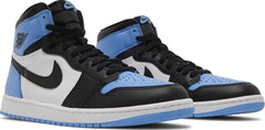 Nike Mens Air Jordan 1 Retro High OG Sneakers - 'UNC Toe'