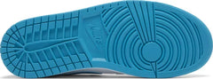 Nike Mens Air Jordan 1 Low Sneakers - 'Aquatone'