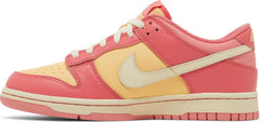 Nike Grade School Womens Dunk Low Sneakers - 'Strawberry Peach'