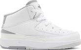 Nike Toddlers Air Jordan 2 Retro Sneakers - 'Cement Grey'
