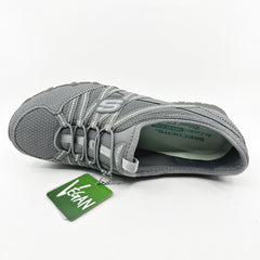 Skechers Bikers Lite Relive Gray Multi Womens Slip On Sneakers