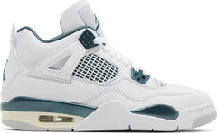 Nike Grade School Womens Air Jordan 4 Retro Sneakers - 'Oxidized Green'