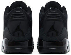 Nike Mens Air Jordan 3 Retro 'Black Cat' 2025