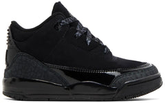 Nike Toddlers Air Jordan 3 Retro Sneakers -'Black Cat' 2025'