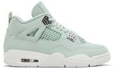 Nike Womens Air Jordan 4 Retro Sneakers - 'Abundance / Seafoam'