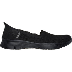 Women's Wide Fit Skechers 158980 Slip-ins Seager Believe It Shoes