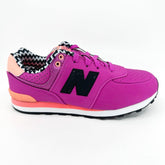New Balance 574 Classics Magenta Black Kids Running Sneakers KL574A3P