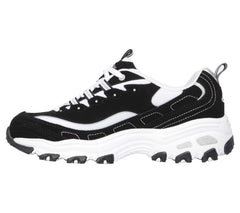 Women's Wide Fit Skechers 11930 D'Lites Biggest Fan Trainers