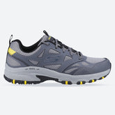 Men's Wide Fit Skechers 237265 Hillcrest outdoor trail Walking Trainers - Charcoal/Black