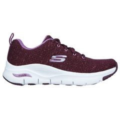 Women's Wide Fit Skechers 149713 Arch Fit Glee For All Trainers