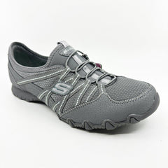 Skechers Bikers Lite Relive Gray Multi Womens Slip On Sneakers