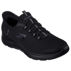 Men's Wide Fit Skechers Slip-ins 232457 High Range Summits Trainers - Black