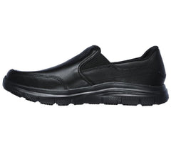 Men's Wide Fit Skechers Work 77071 Bronwood Walking Shoes