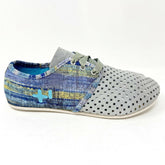 OTZ Shoes Jazz Batik High Rise Grey Womens Slip On Shoes 94101 043