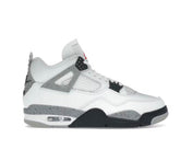 Nike Mens Air Jordan 4 Retro Sneakers - 'White Cement'