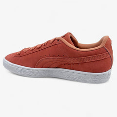 PUMA Suede Jewels Rosette White Womens Athletic Sneaker