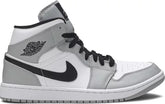 Nike Mens Air Jordan 1 Mid Sneakers - 'Smoke Grey'