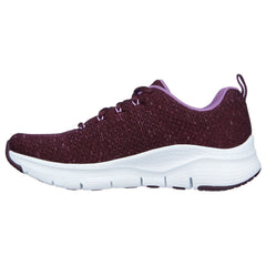 Women's Wide Fit Skechers 149713 Arch Fit Glee For All Trainers