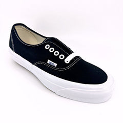 Vans Vault OG Authentic LX (Canvas) Black True White Womens Sneakers