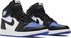 Nike Grade School Womens Air Jordan 1 Retro High OG Sneakers - 'Royal Toe'