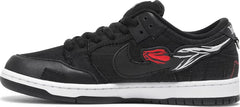 Nike Mens Wasted Youth x Dunk Low SB Sneakers - 'Black Denim'