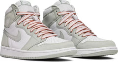 Nike Womens Air Jordan 1 Retro High OG Sneakers - 'Seafoam'