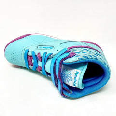 Reebok Freestyle Hi Classic Blue Bomb Ultraberry Kids Girls Sneakers M46776