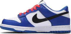Nike Grade School Womens Dunk Low Sneakers - 'Mismatched Swoosh'