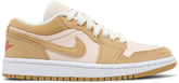 Nike Womens Air Jordan 1 Low SE Sneakers - 'Twine'