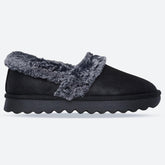 Women's Wide Fit Skechers 169027 Cozy Up Slippers