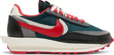 Nike Mens Sacai x Undercover x LDWaffle Sneakers - 'Midnight Spruce University Red'