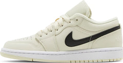 Nike Womens Air Jordan 1 Low Sneakers - 'Coconut Milk'