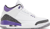 Nike Mens Air Jordan 3 Retro Sneakers - 'Dark Iris'