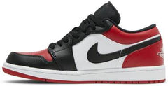 Nike Mens Air Jordan 1 Low Sneakers - 'Bred Toe'