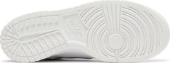 Nike Grade School Womens Dunk Low Sneakers - 'White Metallic Red Bronze'