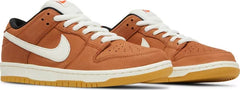 Nike Mens Dunk Low Pro ISO SB Sneakers - 'Dark Russet'