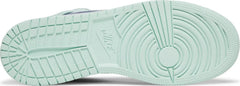 Nike Grade School Womens Air Jordan 1 Mid Sneakers - 'Blue Mint'