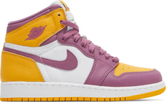 Nike Grade School Womens Air Jordan 1 Retro High OG Sneakers - 'Brotherhood'