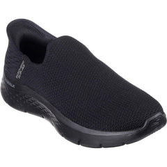 Women's Wide Fit Skechers Slip-ins 124820 Go Walk Flex Sunset Trainers