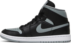 Nike Womens Air Jordan 1 Mid Sneakers - 'Shadow'
